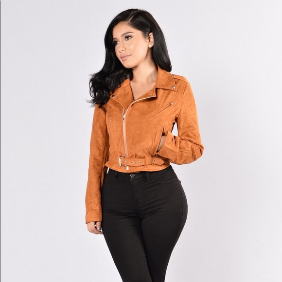 💕❤️😘NWT! SUEDE BELTED JACKET - RUST😘❤️💕 - Picture 5 of 6